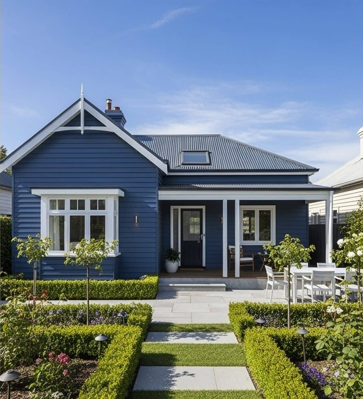 Side-by-side,Exterior,View,Of,A,House,Before,And,After,A